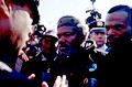 125th street protest, harlem, nyc, october 1994