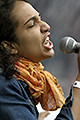 tasneem, brooklyn brewery, brooklyn, september 2004