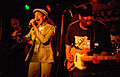 unidentified, martha, fred, arlene grocery, nyc, october 2002