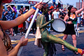 mermaid parade, coney island, nyc, june 2001