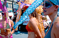 mermaid parade, coney island, nyc, june 2002