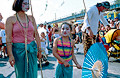 mermaid parade, coney island, nyc, june 2002