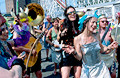 mermaid parade, coney island, nyc, june 2002