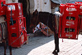 souk entrance, fez, morocco, august 2001