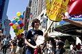 united for peace & justice march, 34th street, nyc, august 2004