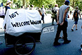 united for peace & justice march, madsion square park, nyc, august 2004