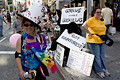 united for peace & justice march, 5th avenue, nyc, august 2004