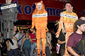 wizard of oz themed protesters, times square, nyc, august 2004