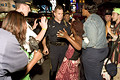 tourists tangle with police, times square, nyc, august 2004