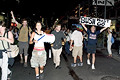 spontaneous protest from 6th and 29th to 5th and 24th, 5th avenue, nyc, august 2004