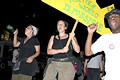 spontaneous protest from 6th and 29th to 5th and 24th, 5th avenue, nyc, august 2004