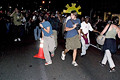 spontaneous protest from 6th and 29th to 5th and 24th, 5th avenue, nyc, august 2004