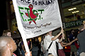 spontaneous protest from 6th and 29th to 5th and 24th, 5th avenue, nyc, august 2004