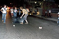 spontaneous protest from 6th and 29th to 5th and 24th, 5th avenue, nyc, august 2004