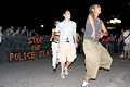 undentified protesters, union square, nyc, august 2004