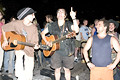 undentified protesters, union square, nyc, august 2004