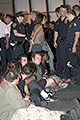 the last arrests, protest during bush's nomination acceptance speech, 8th avenue & 30th street, nyc, september 2004