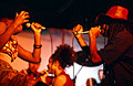 imani, danni, sharrif, cb's gallery lounge, nyc, november 2001