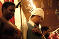 achuziam, mikel, jerome, café 111, brooklyn, october 2004