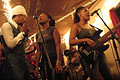 mikel, tiffany, shelley nicole, café 111, brooklyn, october 2004