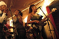 mikel, jerome, tiffany, shelley nicole, café 111, brooklyn, october 2004