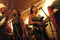 mikel, tiffany, shelley nicole, café 111, brooklyn, october 2004