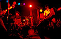 steve, sophia, john, mercury lounge, nyc, october 2002